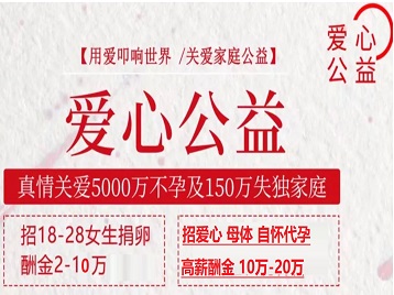 岷县捐卵助孕生子 爱心志愿者招募